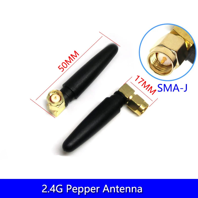 2.4ghz WIFI Antenna SMA Male Router Bluetooth Antennas Wireless Module 2.4g Antena External Aerial RP-SMA-J spring