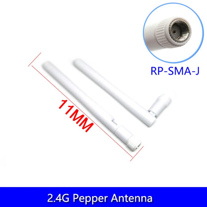 2.4ghz WIFI Antenna SMA Male Router Bluetooth Antennas Wireless Module 2.4g Antena External Aerial RP-SMA-J spring