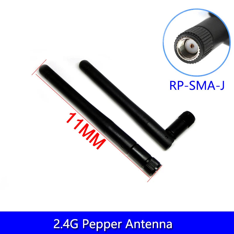 2.4ghz WIFI Antenna SMA Male Router Bluetooth Antennas Wireless Module 2.4g Antena External Aerial RP-SMA-J spring