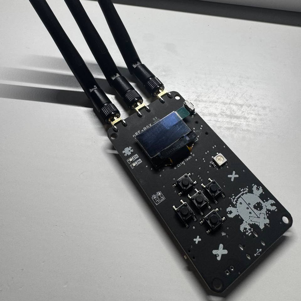 Nrf Esp Module nRFBox-v3 ESP32 RF Research Tool | 2.4GHz & Sub-GHz Wireless – M5Shark ...